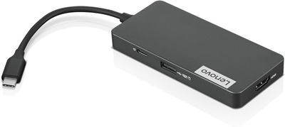 Док-станція Lenovo USB-C 7-in-1 Hub Grey (4X90V55523)