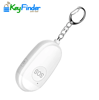 Брелок персональная сигнализация Smart SOS-safety Key Finder белый