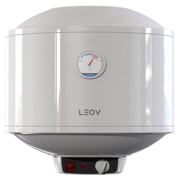 Бойлер електричний вертикальний 30л LEOV LV мокрий тен 1.5кВт 388x440x440мм 000019726