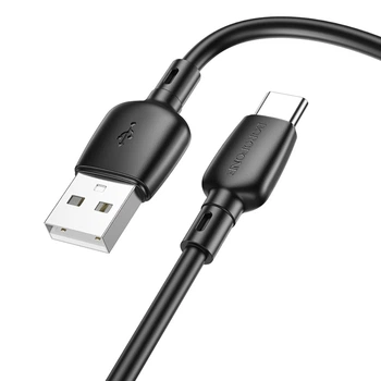 Кабель USB Borofone BX93, USB to Type-C, PD 27W, 1m, чорний