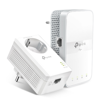 Powerline адаптер/ретранслятор Wi-Fi TP-Link TL-WPA7617 KIT 1200Мбит/с Белый 2шт