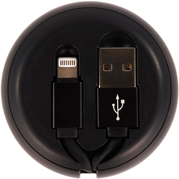 Kabel zwijany Richmond&Finch USB Type-C-micro-USB 0.9 m Black (7350076896032)