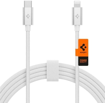 Kabel Spigen USB Type-C-Apple Lightning 2 m White (8809811860313)