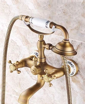 Смеситель для ванны DECO-2 Бронза