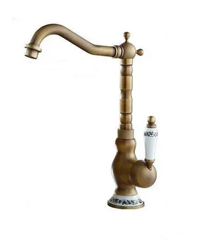 Смеситель кухонный DECO G25 Бронза