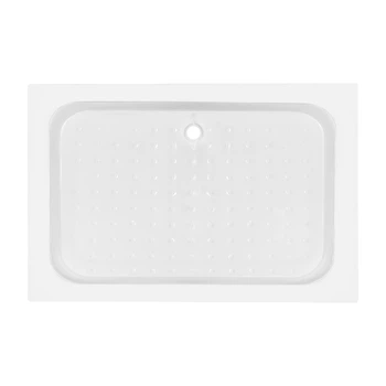 Душевой поддон KAPIELKA ST120x80х14 низкий, прямоугольный, диаметр слива 52 мм Lidz