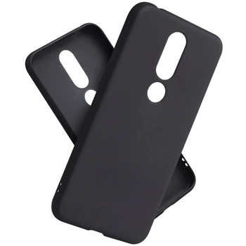 Чохол Logarm TPU Matte для Nokia 6.1 Plus 2018 (Nokia X6) Чорний Без бренду