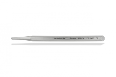 Ручка для зеркала HAHNENKRATT, сатинированная нержавеющая сталь, шестигранная, со шкалой (130 мм).