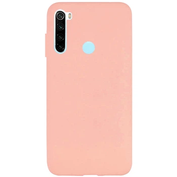 Чехол Logarm TPU Softon для Xiaomi Redmi Note 8 / Note 8 2021 Оранжевый Без бренда