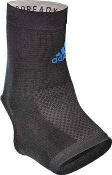 Фиксатор лодыжки Adidas Performance Ankle Support (ADSU-13313BL) черный, синий Уни L (885652019279)