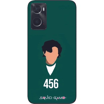 Силіконовий чохол SMTT для Oppo A76 з картинкою Гра в кальмара Гравець 456