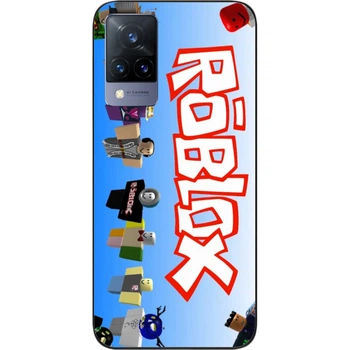 Силиконовый чехол SMTT для Vivo V21 с картинкой Игры Roblox