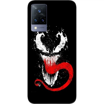 Силиконовый чехол SMTT для Vivo V21 с картинкой Веном