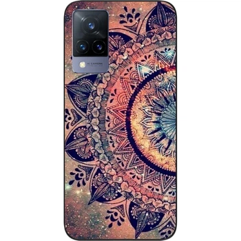 Оригинальный силиконовый чехол SMTT для Vivo V21 с картинкой Мандала