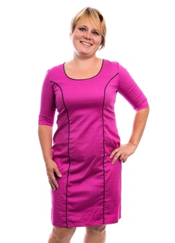 Плаття жіноче ALVE 48 Фуксія (NLS-843-Fuchsia)