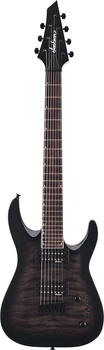 Електрогітара JACKSON JS22Q-7 DKA DINKY ARCH TOP HT TRANSPARENT BLACK BURST (231252)