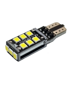 Світлодіодна лампа Т10 W5W 15 SMD 3535 з обманкою і драйвером Autoexpect 12V Білий (10232)
