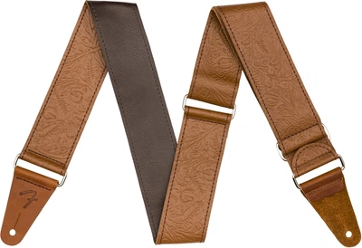 Ремінь гітарний FENDER STRAP 2" TOOLED LEATHER BROWN (230253)