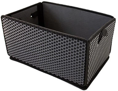 Органайзер у багажник EVAtech LightBox 33x50x25 см Сота сіра з чорним кантом (BS13837OS5SGB)