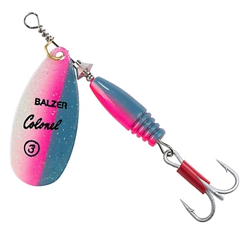 Блесна-вертушка Balzer Colonel Classic Fluo/Pink/Blue 3гр.
