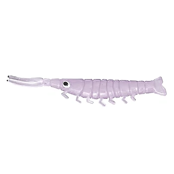 Силікон Nomura Shrimp (їстівний) 40мм 0,46 гр. колір-107 (glowing in the dark) 20шт