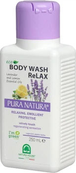 Гель для душа Pura Natura Eco Body Wash ReLax Lavender&Lemon Essential Oils Расслабляющий 250 мл (8000921214106)