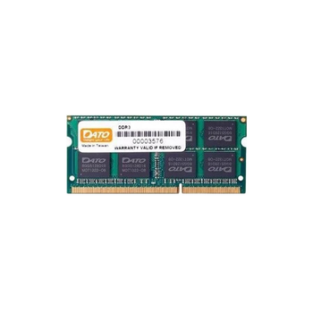 Модуль памяти SO-DIMM DDR3 DATO 8GB 1600 MHz (DT8G3DSDLD16) [94872]