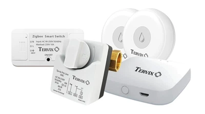 Бездротовий захист від затоплення 1 трубу 1" Tervix ZigBee Water Stop, антипотоп 4912613