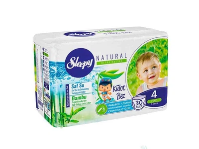 Підгузки-трусики SLEEPY білий Maxi №4 7-14кг 30шт