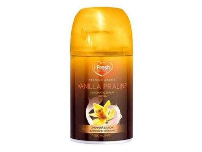 Змінний балон IFRESH 250мл для освіжувача повітря Premium Vanilla praline