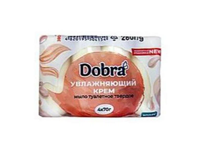 Мило DOBRA туалетне Зволожуючий 4*70г