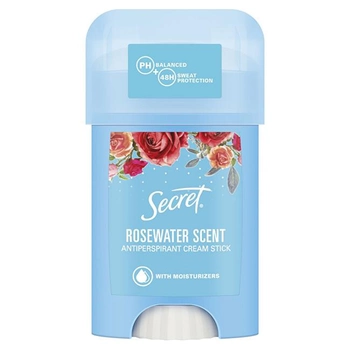 Kremowy dezodorant antyperspiracyjny Secret Rosewater 40 ml (8001841589510)