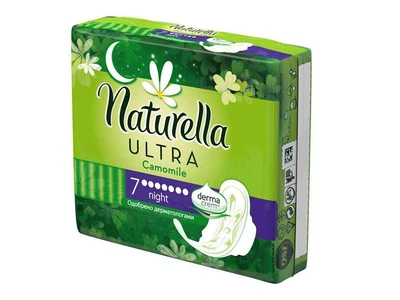 Прокладки гігієнічні NATURELLA 7 крапель Ultra Night 7шт