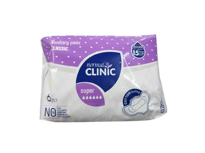 Прокладки гігієнічні NORMAL CLINIQUE 6шт 6 крапель Classic cotton&soft