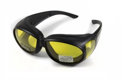 Окуляри захисні з ущільнювачем Global Vision Outfitter (yellow) Anti-Fog, жовті
