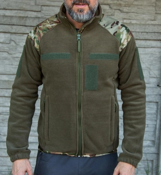Флісова куртка Кіраса військова мультикам L (50-52) 412-1