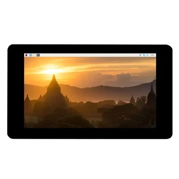 Екран Waveshare 7" 1024x600 LCD IPS Capacitive TS DSI для PI 3/PI 4 (RJ010)