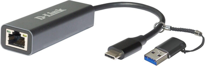 Мережевий адаптер D-Link USB-C до 2.5 Gigabit Ethernet (DUB-2315)
