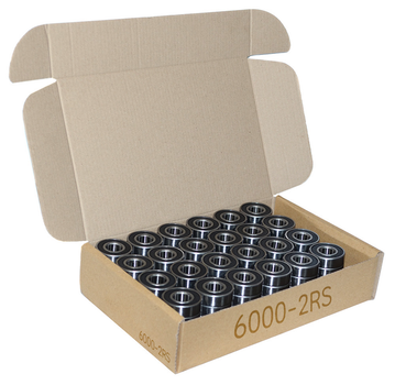 Комплект подшипников KT 6000 2RS (упаковка 100 штук)(180100)(0002358950) (10x26x8)