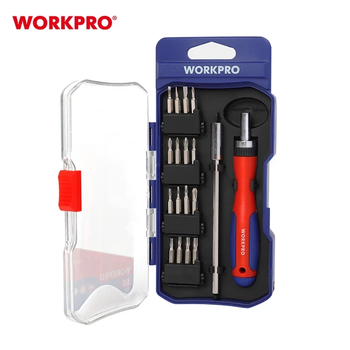 Отвертка для точных работ с насадками WORKPRO (18 пред.) PRO WP200516
