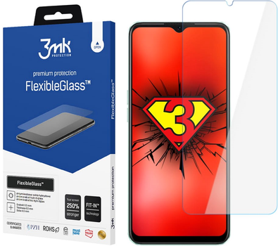 Захисне скло 3MK Flexible Glass для Oppo A57 4G / A57 5G / A57e / A57s (5903108493406)