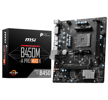 Материнская плата MSI B450M-A Pro Max II Socket AM4