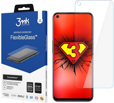 Захисне скло 3MK Flexible Glass для Realme 9 5G (5903108466066)