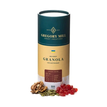 Гранола Вишневий бум Gregory Mill Cherry Boom, 500 г GM-03-05