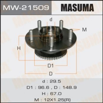Подшипник ступицы MASUMA MW21509 Nissan Primera 43200AV700