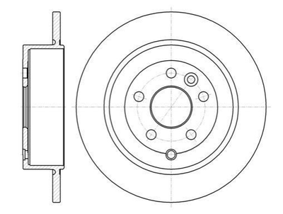 Тормозные диски ROADHOUSE 61516.00 Land Rover Freelander LR001018