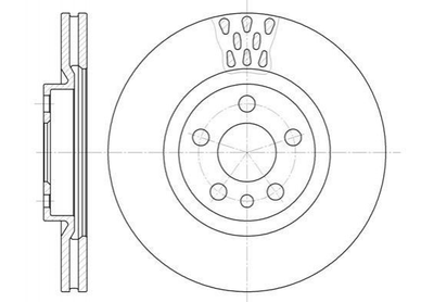 Тормозные диски ROADHOUSE 630511 Peugeot Expert, 806; Citroen Jumpy; Fiat Scudo 1309392080, 1317651080, 230338