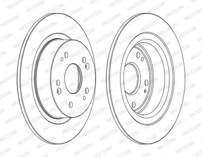 Тормозные диски FERODO DDF1776C Honda Accord, HR-V; Opel Insignia 42510TA0A02, 42510TA0A01, 42510TA0A00