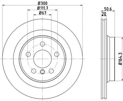 Тормозные диски TEXTAR 92274503 BMW 2 Series, X1 34216799369, 6799369