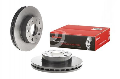 Тормозные диски BREMBO 09D01811 Peugeot Boxer; Citroen Jumper; Fiat Ducato 1612435380, 51957509, 51957510